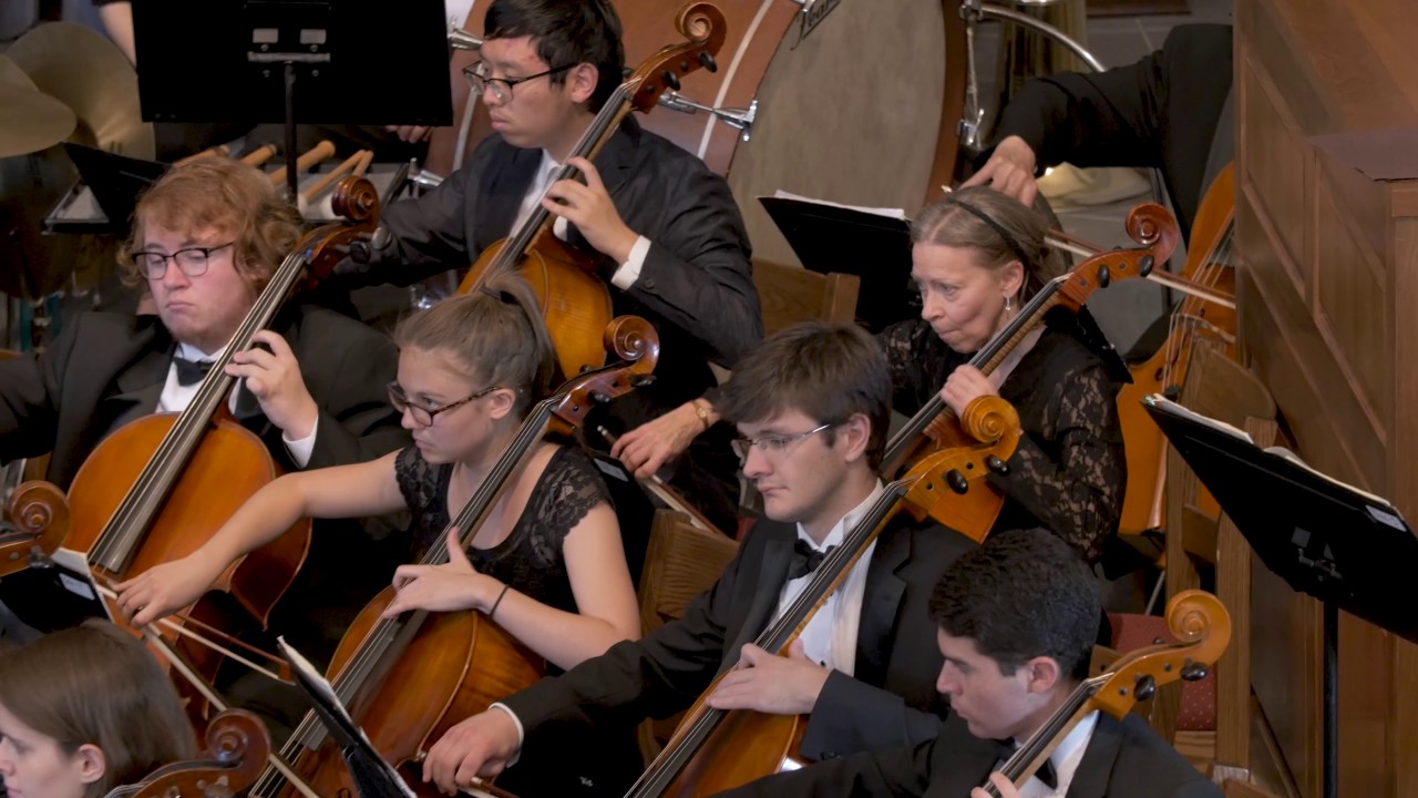 SAINT-SAËNS Symphony No. 3 (with Organ), Mvt. 1 - William & Mary Symphony Orchestra - April 2017