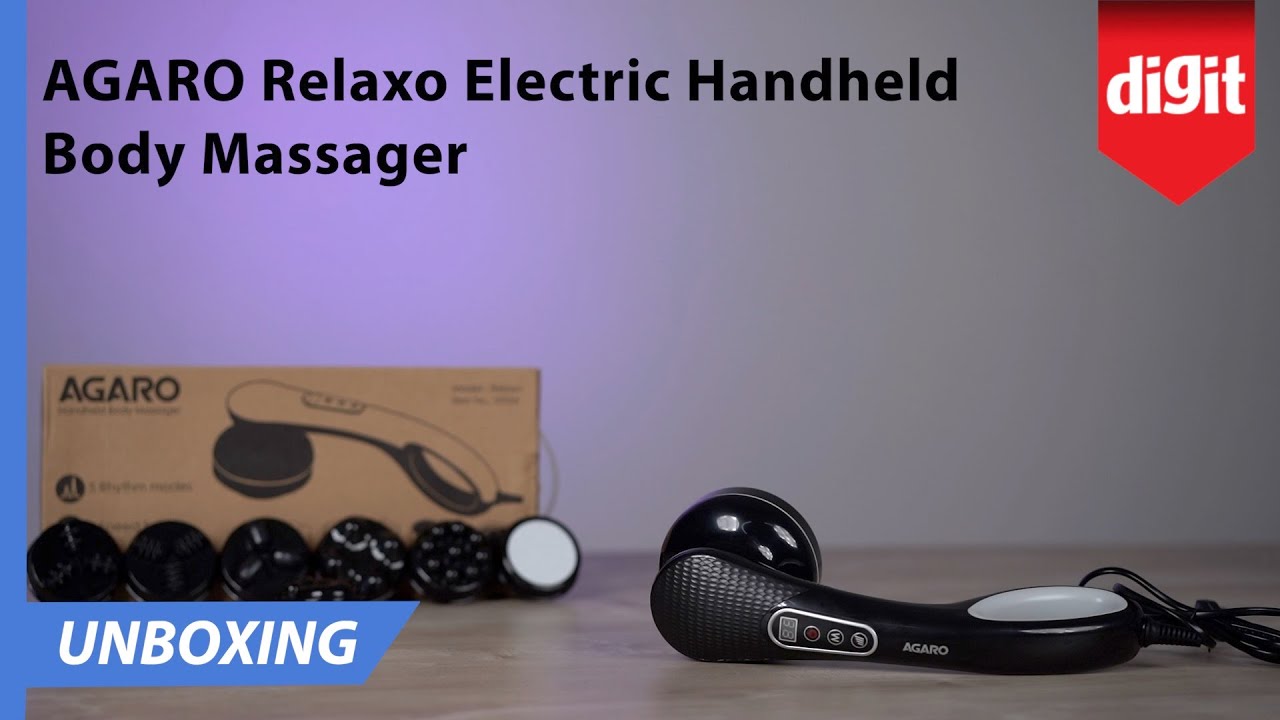 AGARO Relaxo Electric Handheld Body Massager