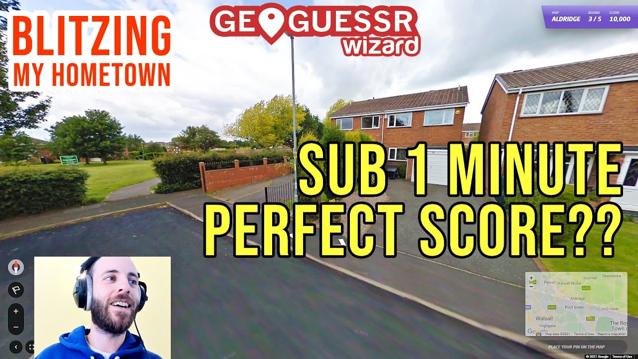 Can I achieve a sub minute perfect score in my hometown of Aldridge?