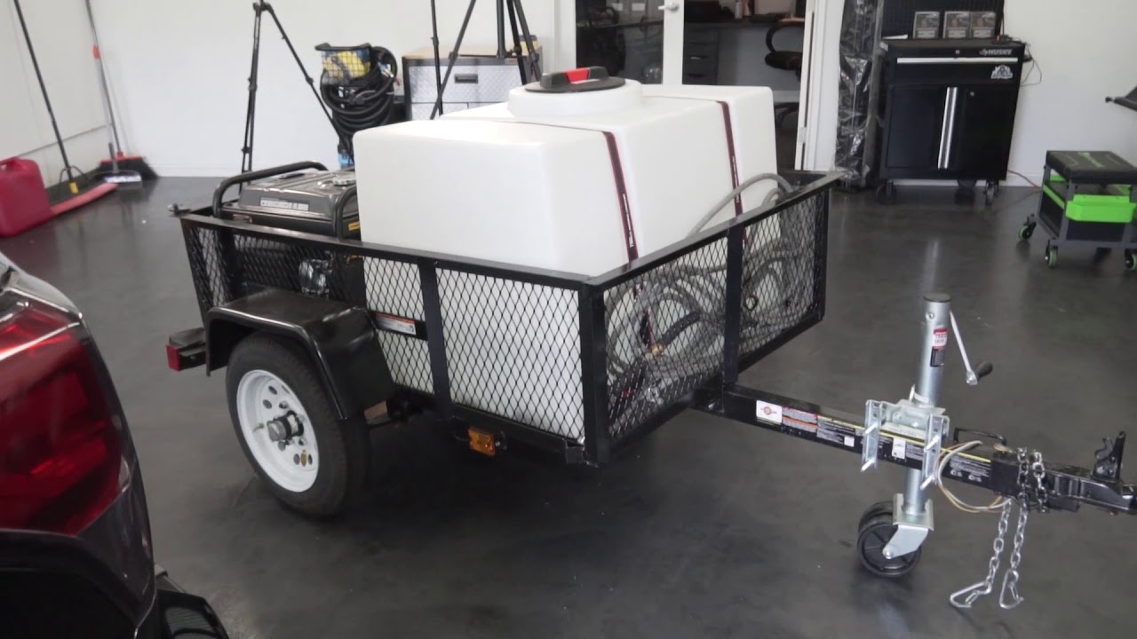 Auto Detailing Trailer under 2500