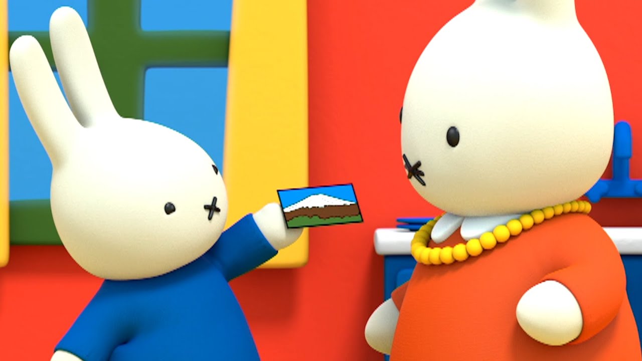 de ansichtkaart van oom vliegenier | nijntjes avonturen, groot en klein | nijntje | series voor kids