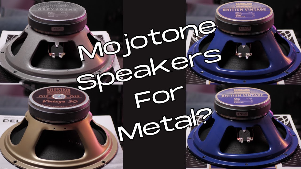 Mojotone Speakers for Metal? KILLER Vintage 30 alternatives from Mojotone!