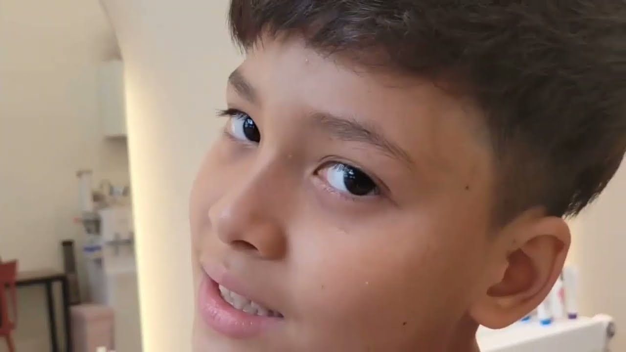 CORTE DE CABELO COREANO. FILHOS CORTANDO O CABELO NA COREIA