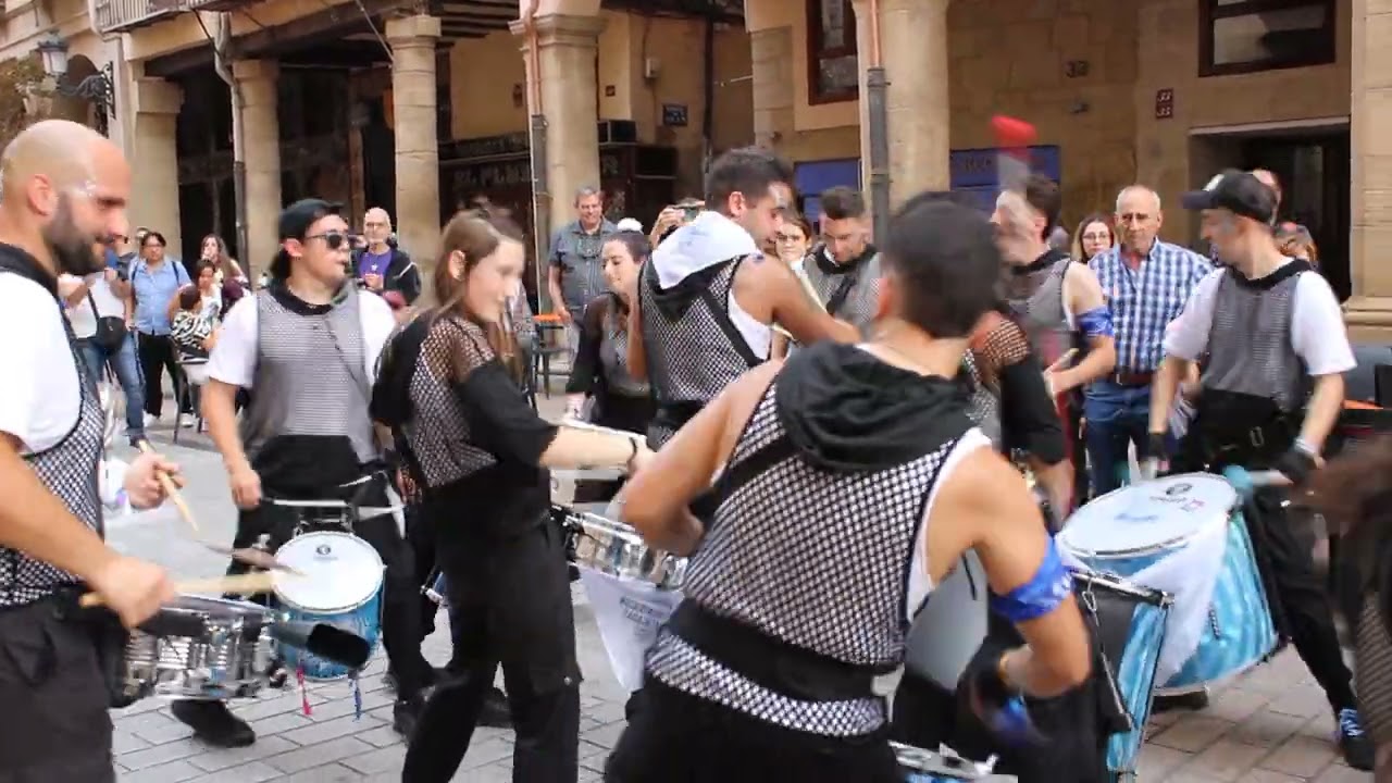 BATUCADA EN FIESTAS DE LOGROÑO