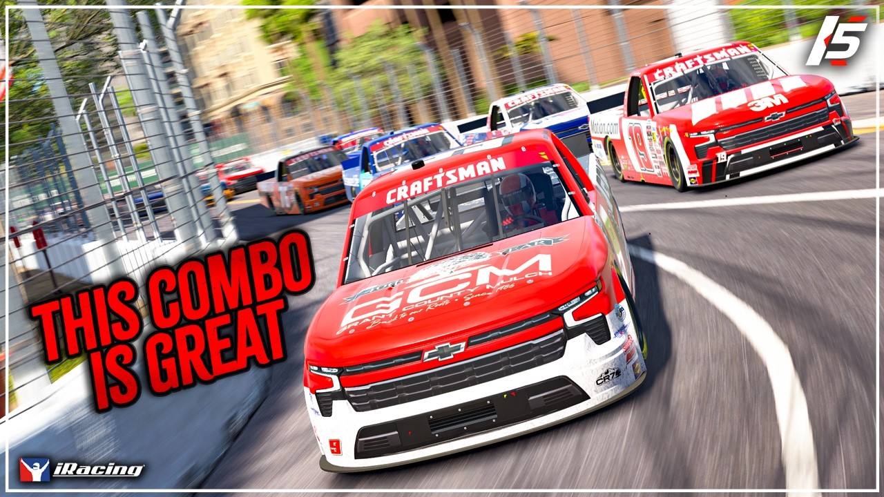 Truck Series AI - St Petersburg - iRacing NASCAR Gameplay