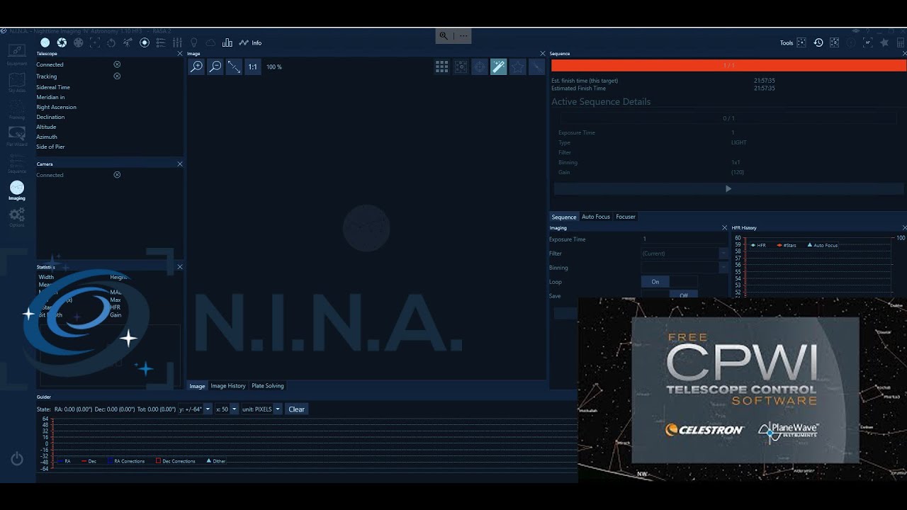 How To Connect A Celestron Mount With CPWI and N.I.N.A