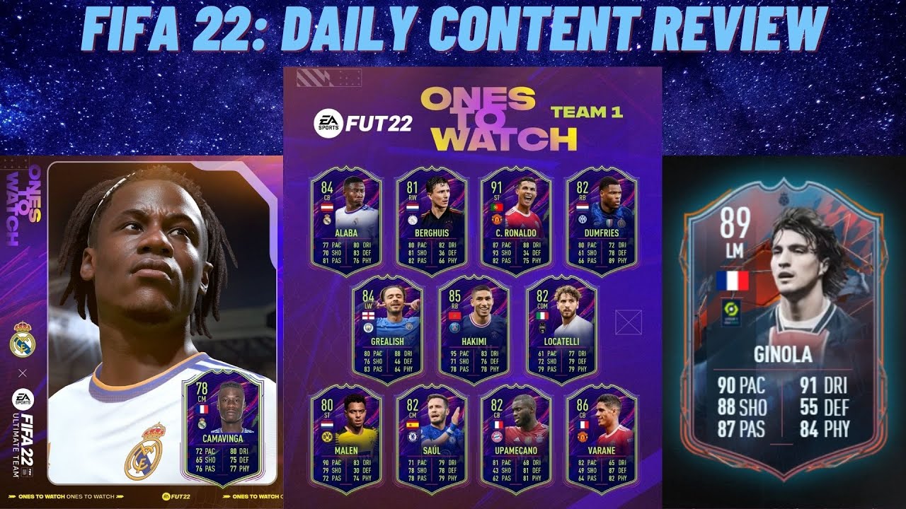 OTW Team #1 is live! FIFA 22 Daily Content Review