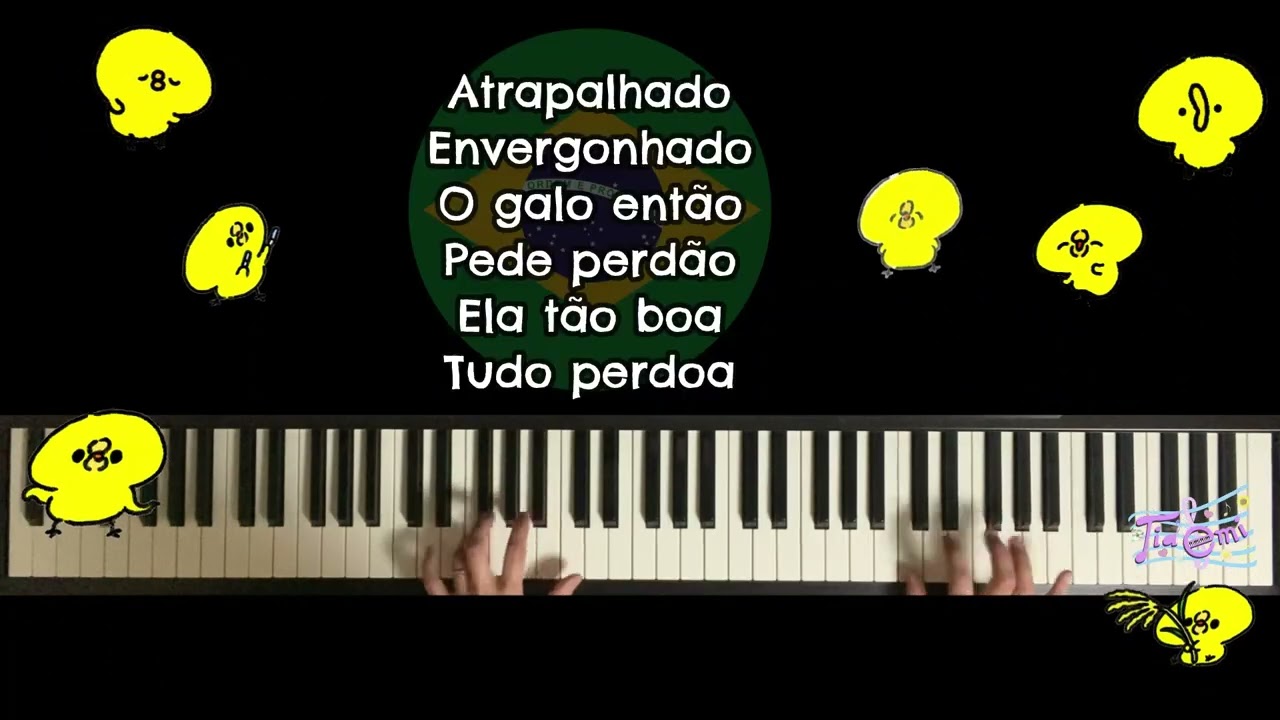 Os Pintinhos no Terreiro - Zequinha de Abreu - piano solo - letra - curiosidades