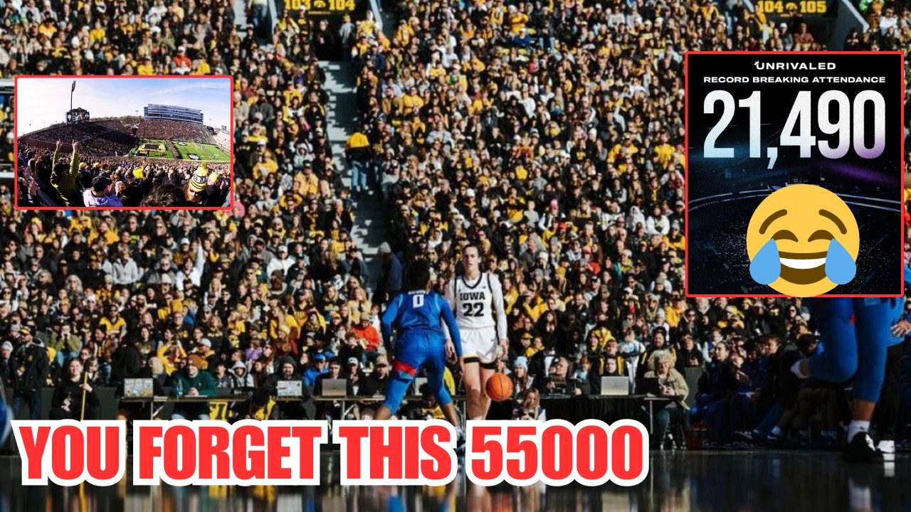 Caitlin Clark Fans' BRUTAL Fact Check DESTROYS Unrivaled Attendance Record Hype!