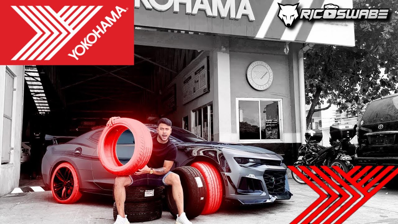 My CAMARO gets the "ULTIMATE PERFORMANCE STEET TIRES" Yokohama Advan Apex | Philippines
