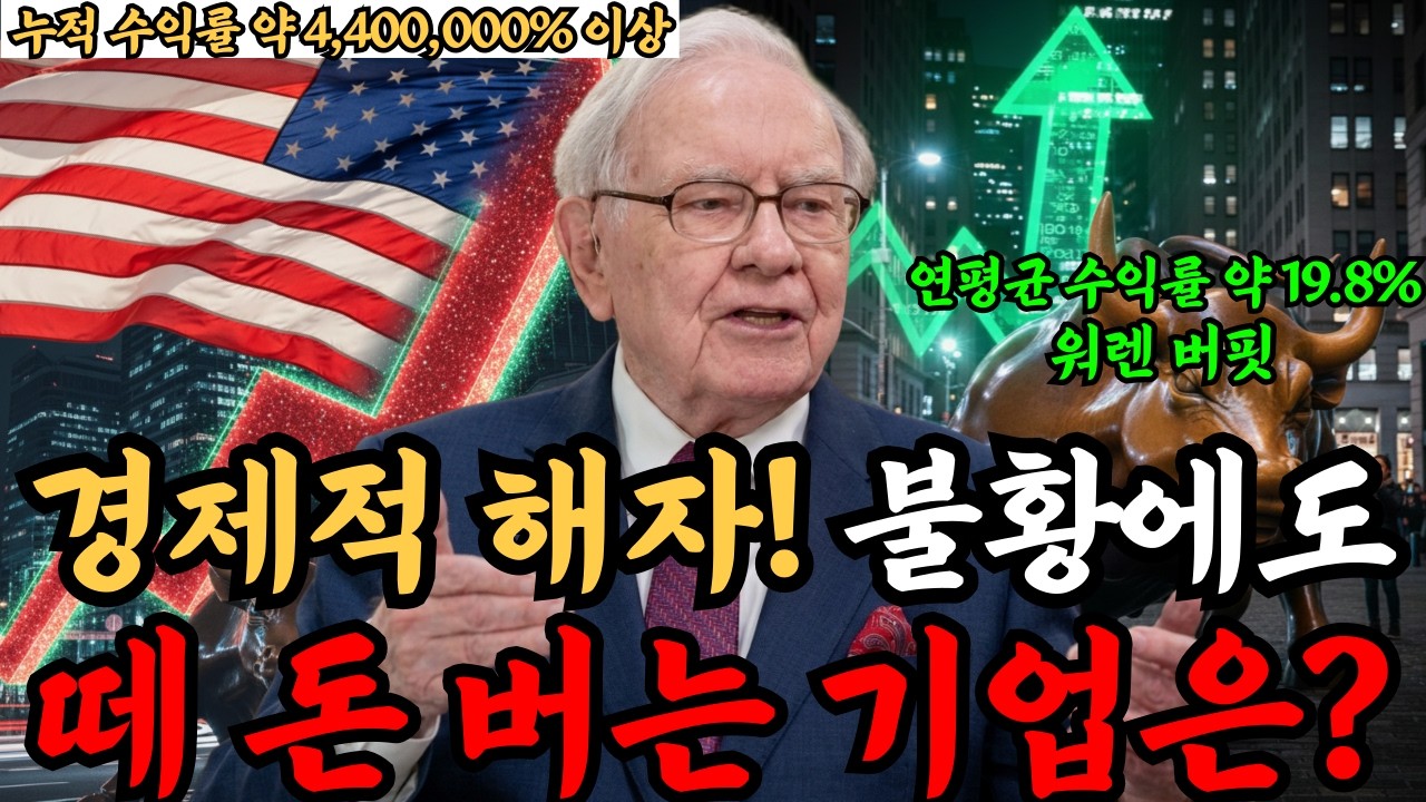 연평균 수익률 약 19.8%~20%! 워렌버핏 경제적해자 주식투자법 A to Z | 가치투자 | 주식강의 | 주식 오디오북 | 장기투자 | 가치주 | 우량주