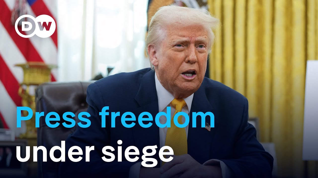 Press freedom in the United States under fire | DW News