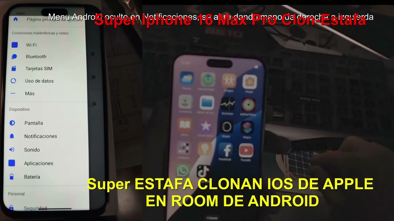 Iphone 16 Pro Max Clon Estafa