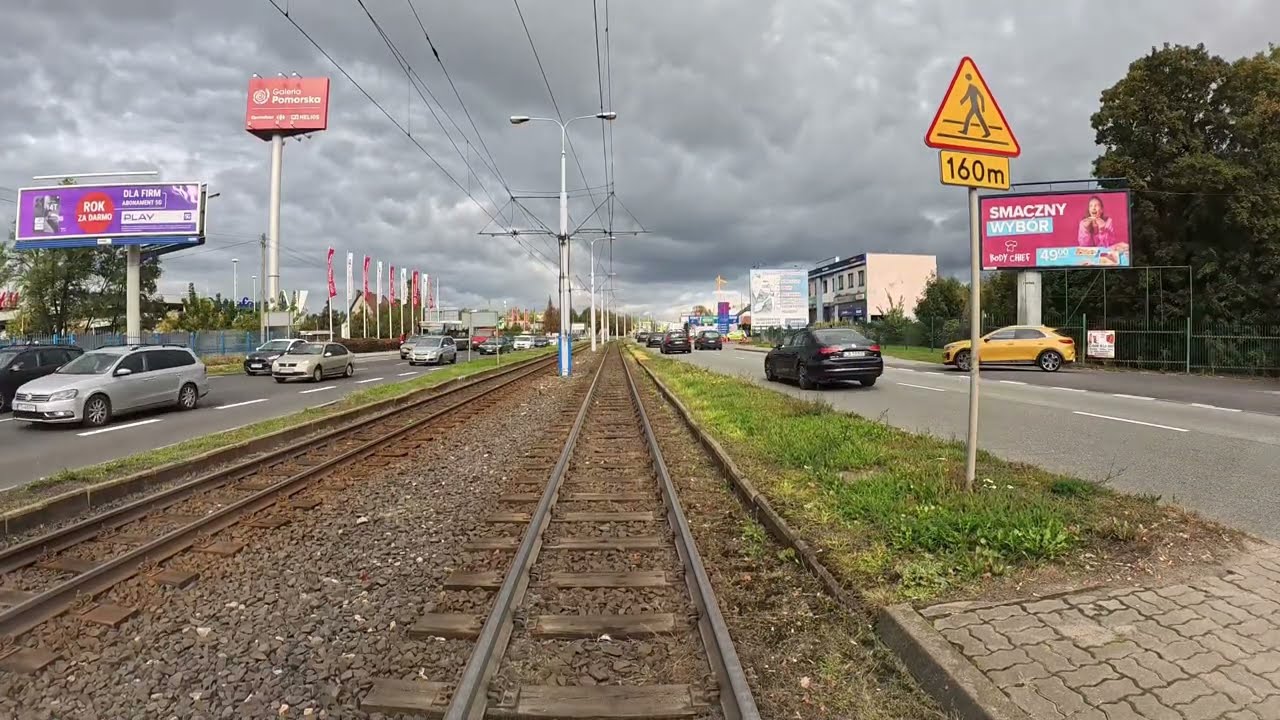 Bydgoszcz linia nr 5 Rycerska - Łoskoń (04.X.2024)