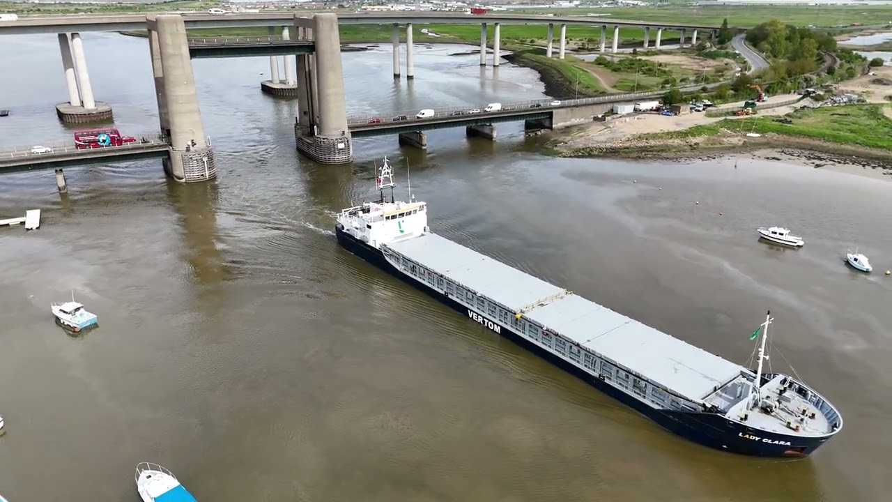 Kings Ferry Bridge Raising