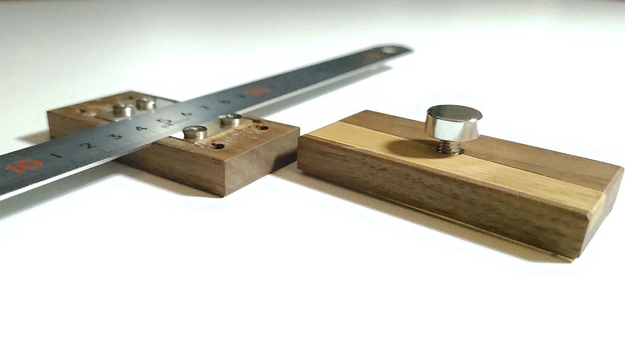 【DIY】調整可能なマーキングゲージの作り方