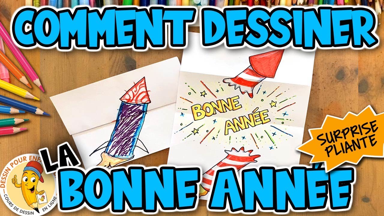 Comment dessiner la bonne année facilement
