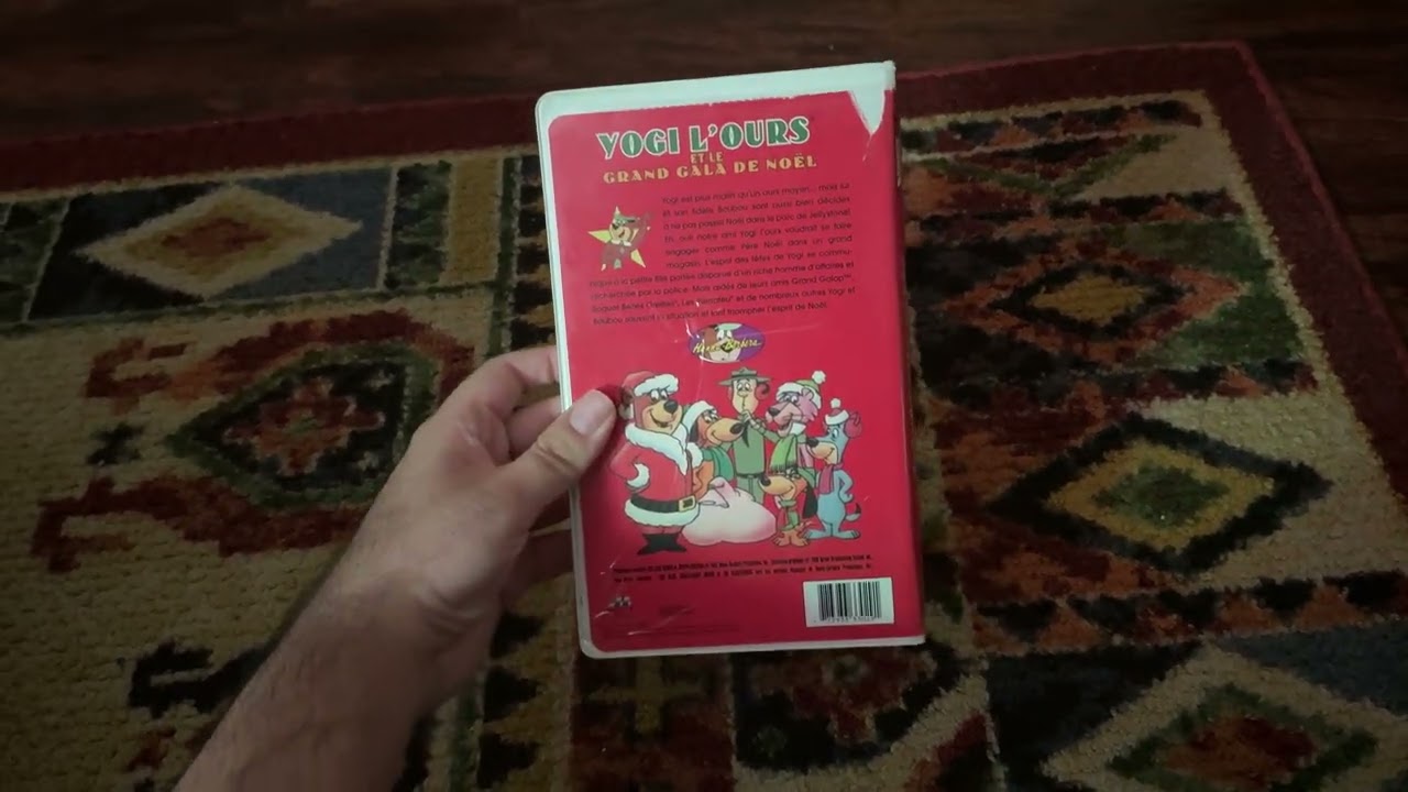 Yogi Bear’s All Star Christmas Caper French Canadian VHS 