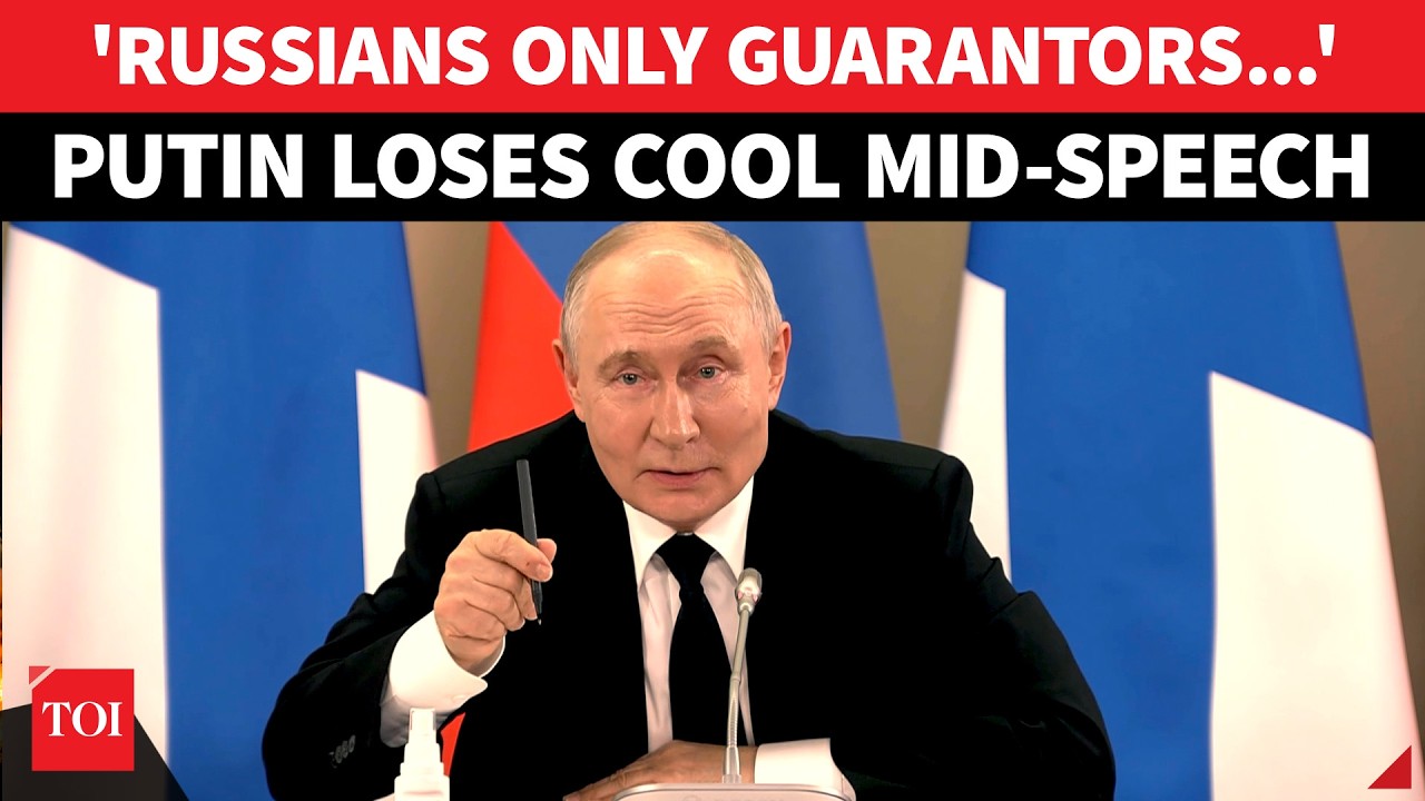 &lsquo;You&rsquo;re Spewing Nonsense&rsquo;: Putin Loses Cool During Ukraine Speech; Predicts Doom for Kyiv | WATCH