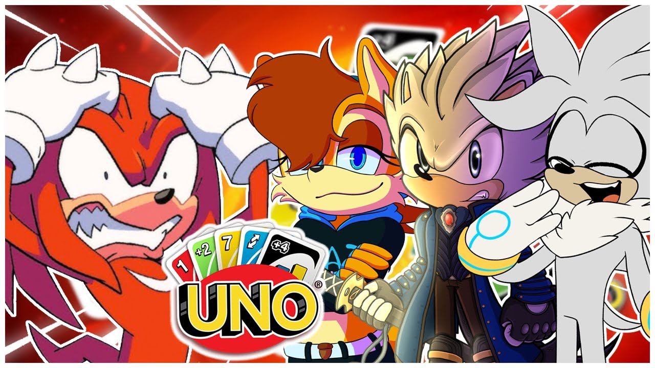 Silver, Sally & Knuckles Play UNO - RAGING KNUCKLES! [Feat: Raziel]