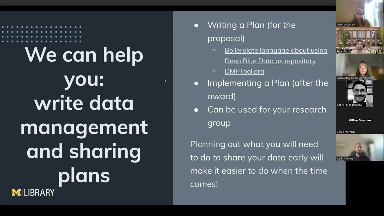 Deep Blue Repositories and Research Data Services | MDEN