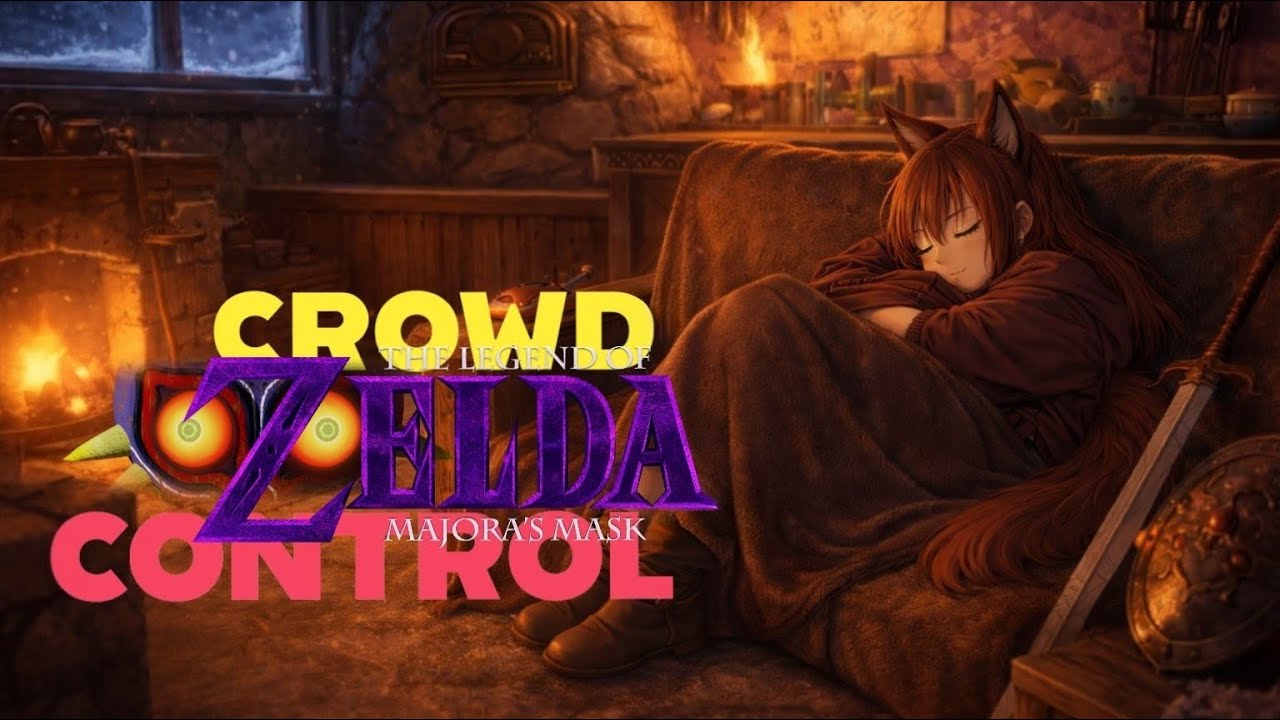 Slept by the forge. Our First Temple Awaits | #MajorasMask #Randomizer #CrowdControl