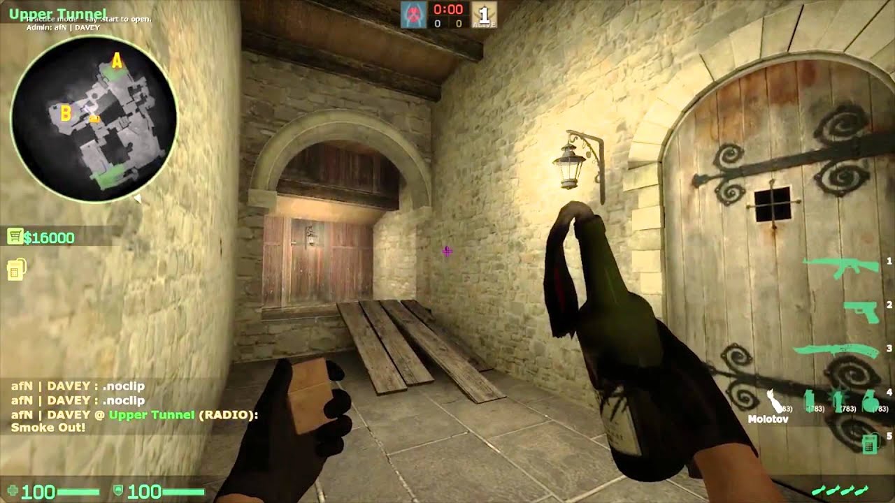 CS: GO Pro Tips & Tricks - de_cbble Terrorist Side Strategy, Smokes & Molotovs - affNity DAVEY