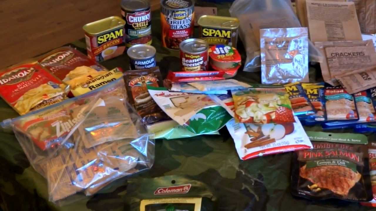 Camping-Backpacking / Survival Food Ideas and Overview