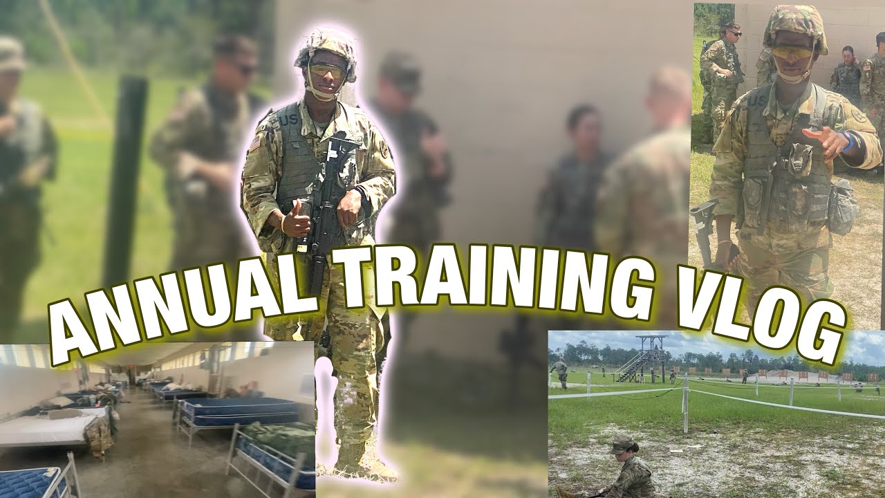 ARMY NATIONAL GUARD ANNUAL TRAINING VLOG