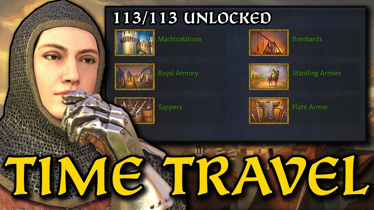 I Became a TIME TRAVELER in CRUSADER KINGS 3