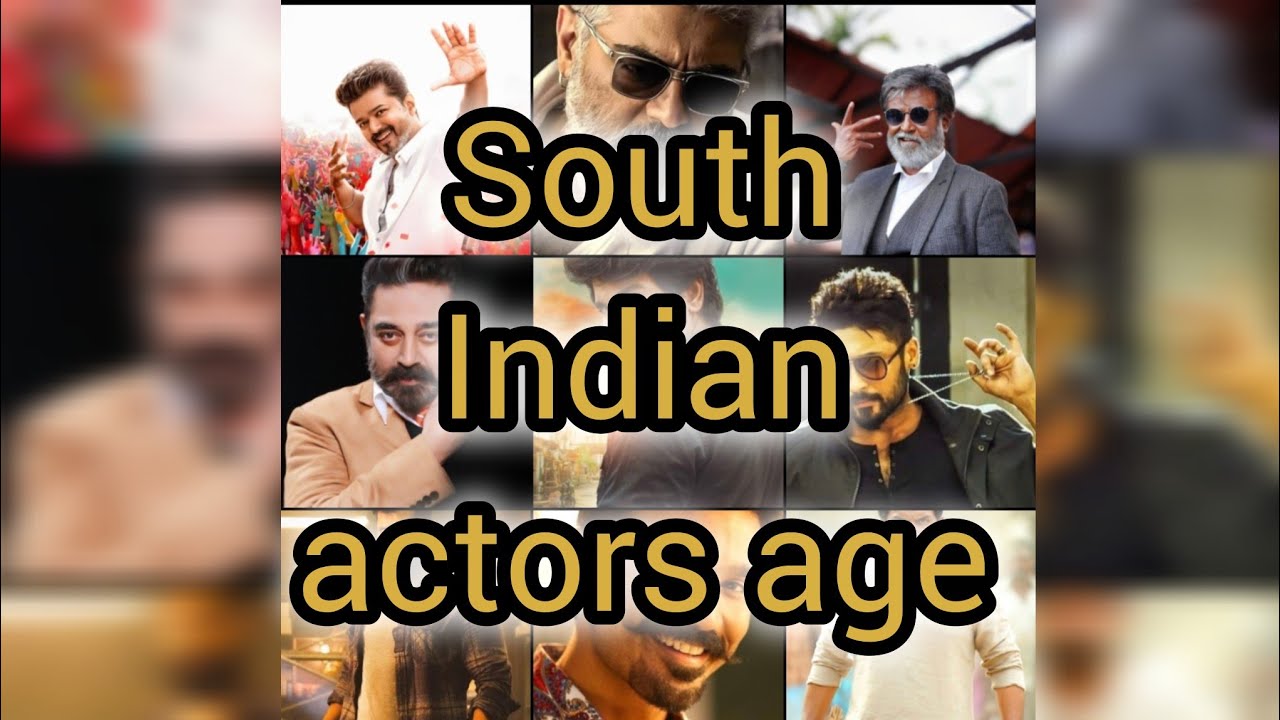 South Indian Actors Age #shorts 