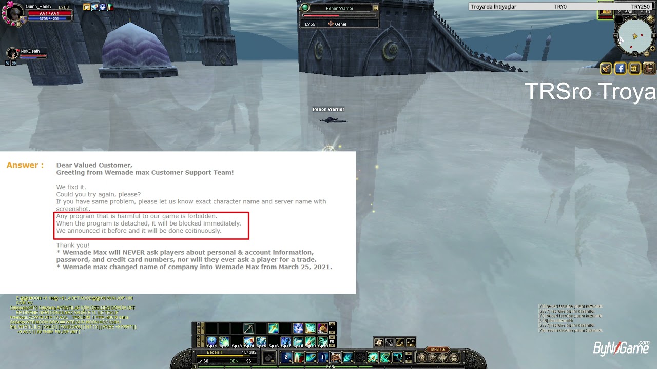 WeMadeMax'den Garip Cevap? iSro'da Botlar Engellenecek Mi?