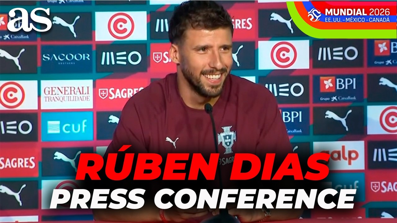 R&Uacute;BEN DIAS FULL PRESS CONFERENCE about REAL MADRID and his FUTURE