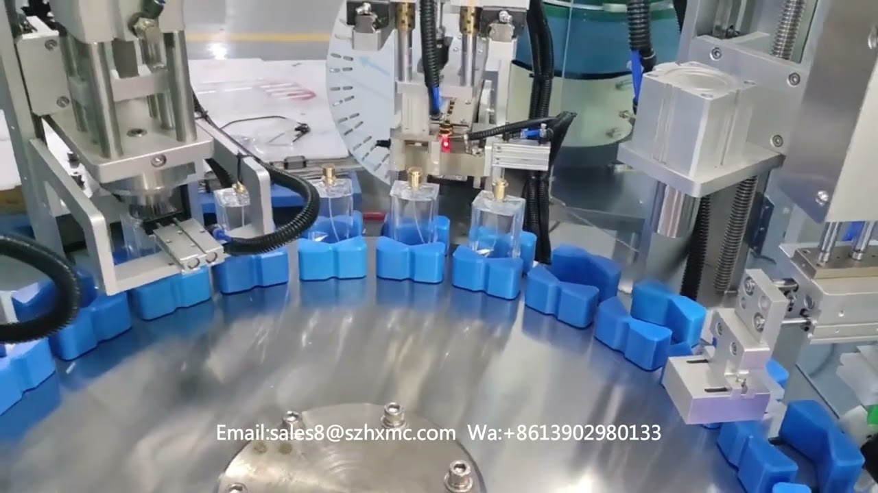 automatic perfume filling machine
