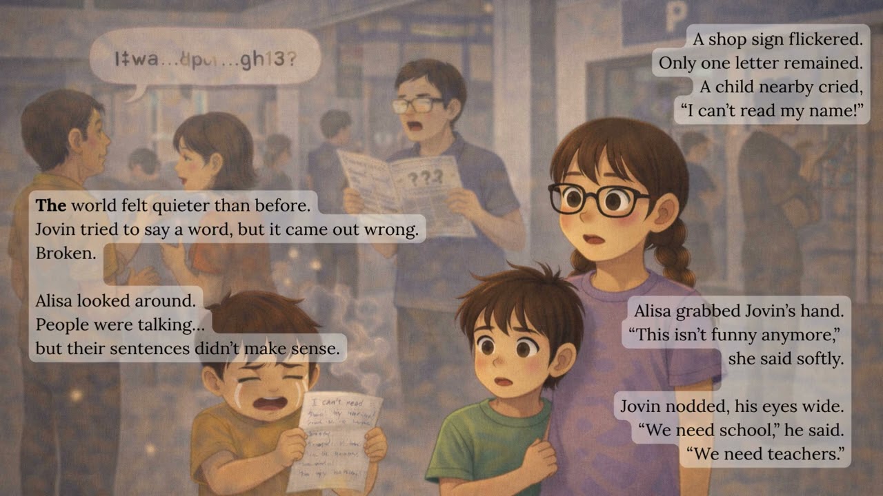 [AJAJ Story Time EP10] When School Disappeared | Bedtime Kids Story | kids story about school