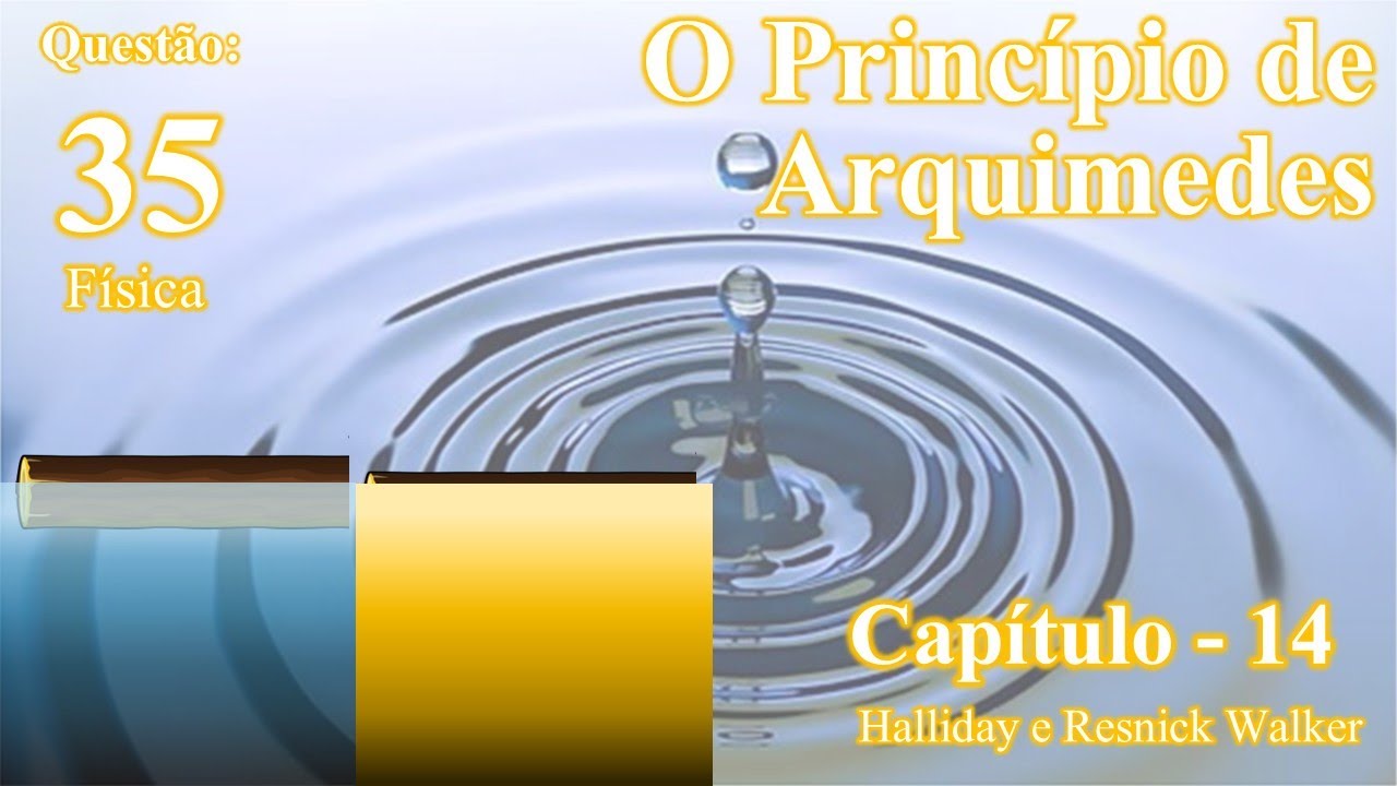Questão 35 - Capítulo 14 - Física (Fluidos)
