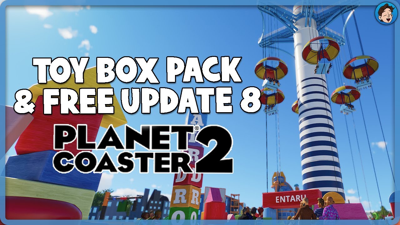 TOYBOX PACK & GRATIS DLC 8 - PLANET COASTER 2 REVIEW