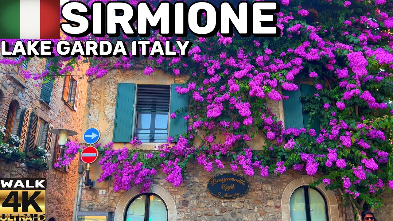 SIRMIONE, LAKE GARDA ITALY CURRENT SITUATION IN JULY 2O23 | WALKING TOUR 4K 60FPS