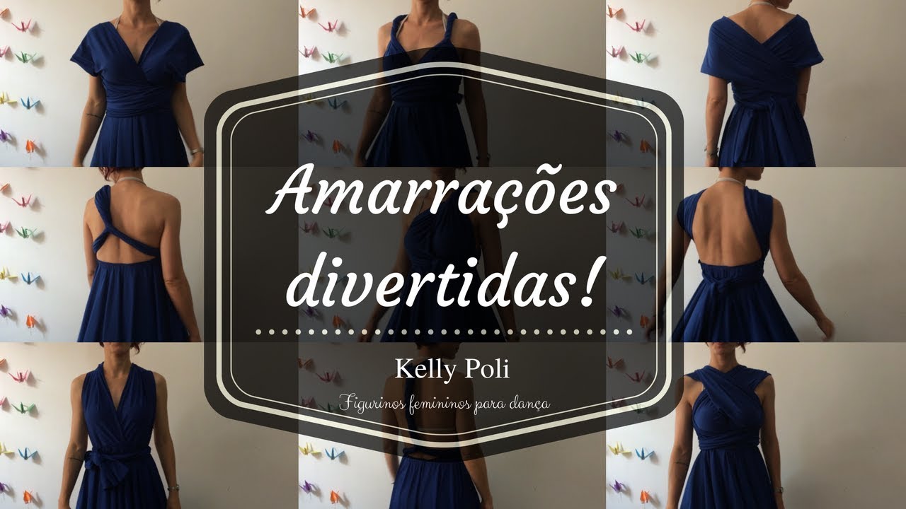 Como amarrar um vestido de formas variadas