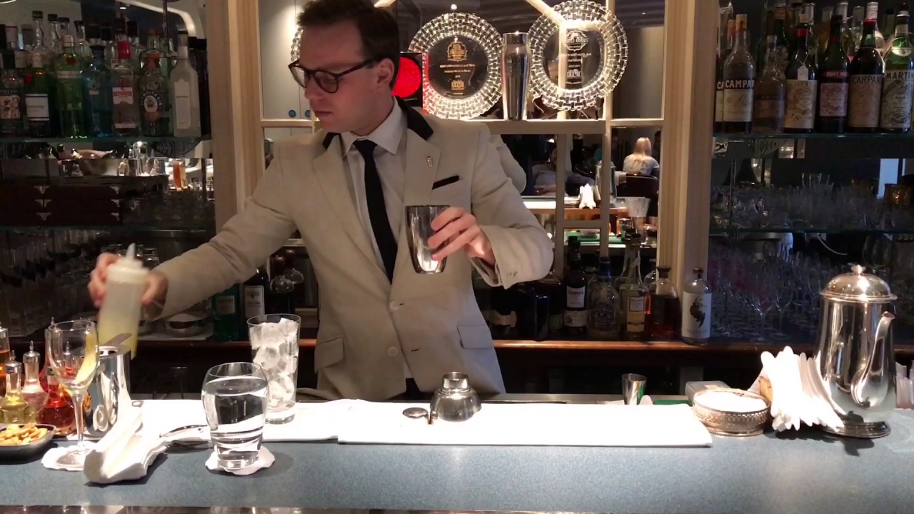 Olympia Cocktail from The American Bar at The Savoy Hotel