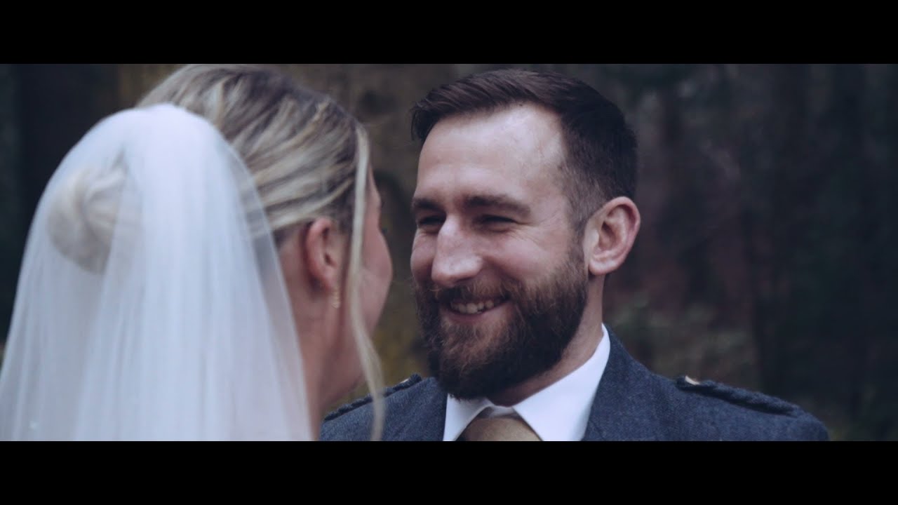 Catriona & Euan // Scottish Highland Castle Winter Wedding