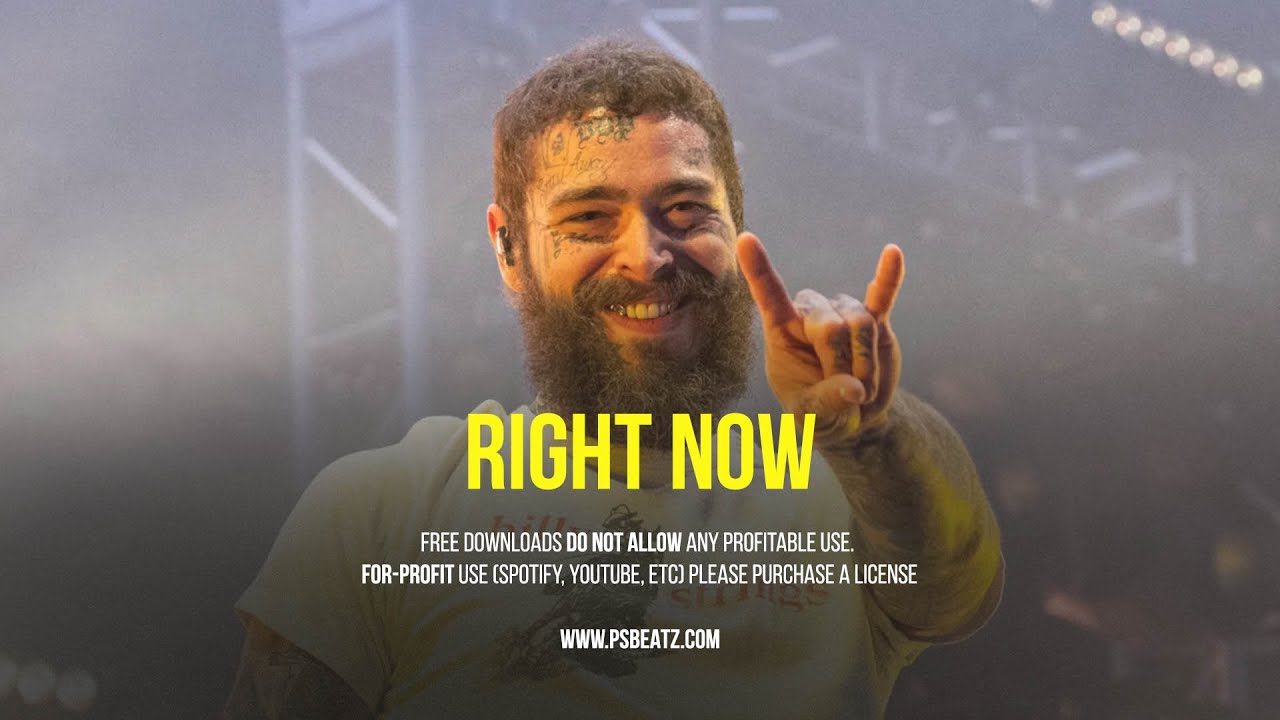 Free Acoustic Post Malone x The Kid Laroi Type Beat - "Right Now" Guitar Type Beat 2024