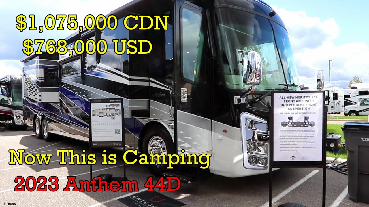 $1,075,000 Coach - 2023 Anthem 44D Luxury Motorhome by Entegra Coach