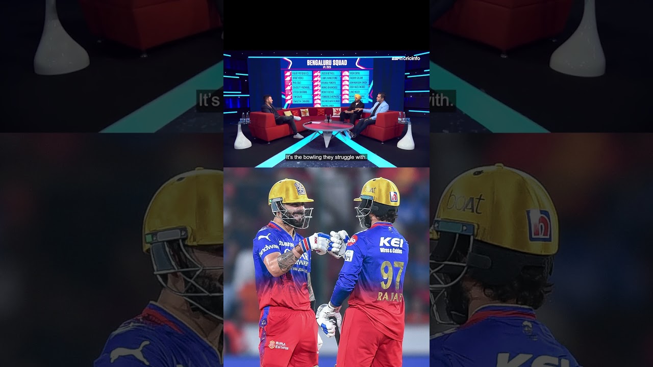 🗣️ 'Spin bowling a concern for RCB'