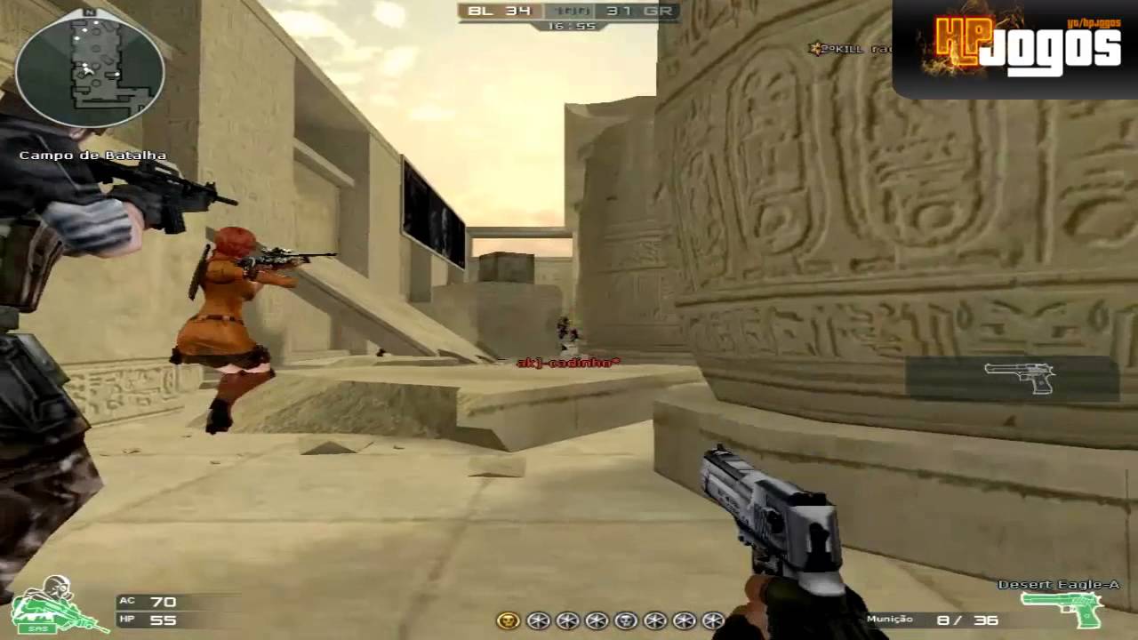 Jogo Crossfire mapa Egito - HPJogos