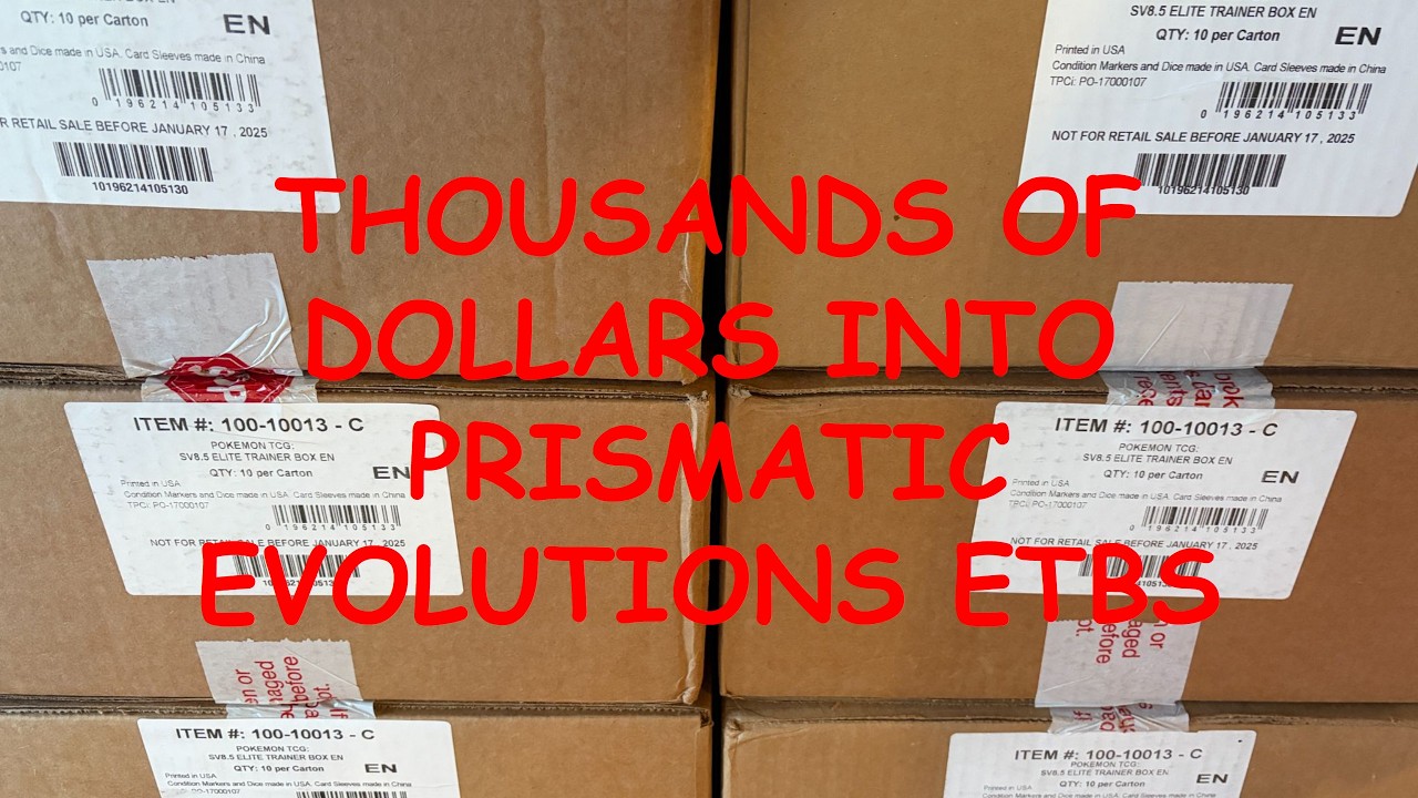 Я только что купил ещё несколько эффектов активации Prismatic Evolutions, вот почему.