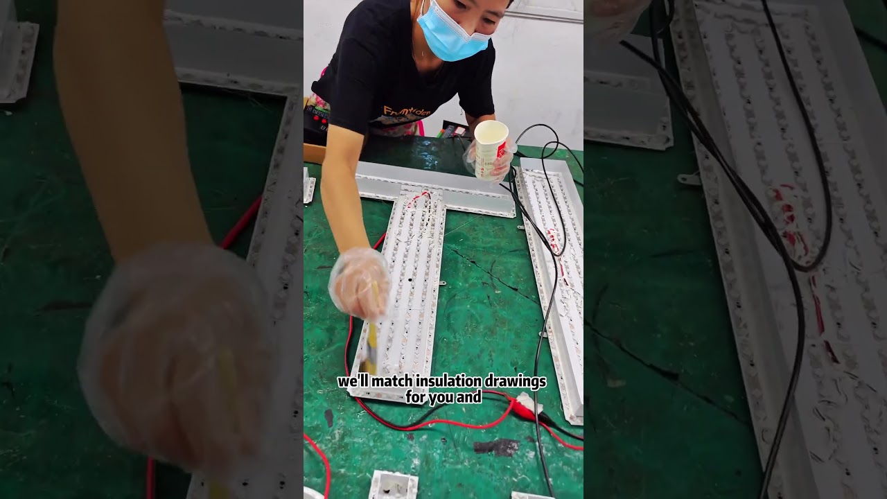 china best company LED light board making #pixelletter #ledsignboard #signage #shorts #viralvideo#yt