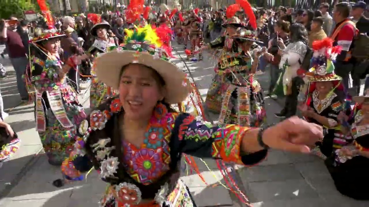 TINKUS SAN SIMÓN SEVILLA,CARNAVAL BOLIVIANO E IBEROAMERICANO SEVILLA 2025