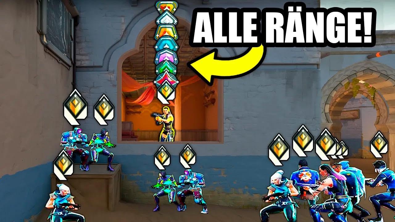 1 Spieler aus jeder Rangstufe gegen 9 Radiants – Hat überhaupt jemand eine Chance?