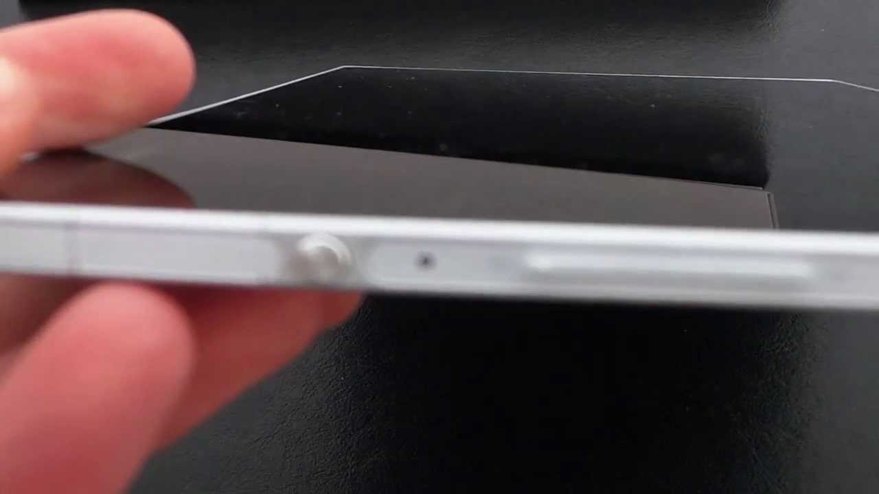 Test du Sony Xperia Tablet Z : Déballage et prise en main de la tablette